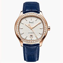 PIAGET 伯爵 Piaget Polo Date 不鏽鋼 藍色雕紋面盤 42mm 盒單齊全 95新 歷史價格詳細信息