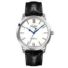 GLASHUTTE ORIGINAL 格拉蘇蒂原創 偏心月相 40mm 綠面 鋼錶帶 1-90-02-13-32-70 歷史價格詳細信息