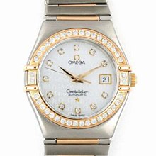 Omega 歐米茄 星座系列 玫瑰金 棕色面盤 石英 28MM 歷史價格詳細信息