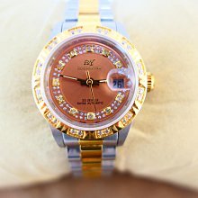 ROSDENTON 【RN勞斯丹頓 征服情海8808 中性三眼雙圓排鑲鑽陶瓷腕錶 】附保卡、大錶盒。旋轉式鑽框 日本機芯 歷史價格詳細信息