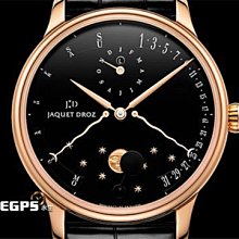 .   Jaquet-Droz 雅克德羅  18k玫瑰金原廠橡膠帶，原廠18k玫瑰金折疊扣，盒子保單都有，還在保固中 歷史價格詳細信息