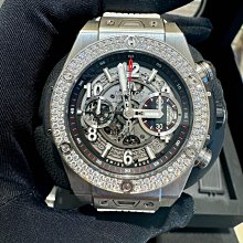 HUBLOT 宇舶錶 BIG BANG MECA-10 鈦金 411.NI.1123.RX 45mm 美品 歷史價格詳細信息