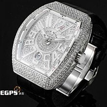 Franck Muller 法蘭穆勒 FM Vanguard V45 45MM 白鋼 豪華鑽錶 自動機芯 盒單全 歷史價格詳細信息