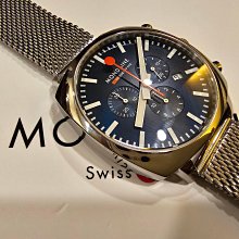 Mondaine 瑞士國鐵 Grand Cushion方圓 雙錶帶禮盒組-藍 / 41450LD -SET 歷史價格詳細信息