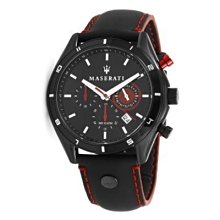 MASERATI 瑪莎拉蒂 【愛時】 Attrazione 銀黑三眼三針日期顯示不鏽鋼腕錶 R8853151007 歷史價格詳細信息