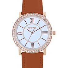 [時間達人] GOTO X 卡娜赫拉的小動物 兔兔 P助 星空系列-33mm-玫白 皮革帶 藍寶石水晶鏡面 羅馬 日期 歷史價格詳細信息