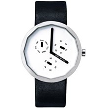 「1958 鐘錶城」三宅一生 ISSEY MIYAKE 三眼計時手錶(NYAD007Y)-黑框/42mm 歷史價格詳細信息