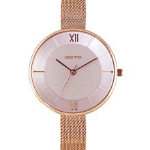 [時間達人]GOTO Marine 海洋系列- 玫黑 羅馬數字 獨家獨木舟造型腕帶GS0096L-44-341台灣製造 歷史價格詳細信息