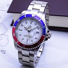 【小川堂】皇冠 REGINALD 藍彩 水鬼 手錶 潛水錶 石英錶 加錶冠直徑44.1mm 歷史價格詳細信息