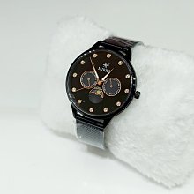 ＊迪奧小店＊MIRRO素黑米蘭時尚精緻手錶32mm/黑框玫瑰金刻度/藍寶石水晶鏡面/特價/經典黑 歷史價格詳細信息