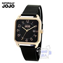 [時間達人]NATURALLY JOJO-復古方形 數字刻度 藍寶石水晶玻璃 米蘭編織不鏽鋼手錶 JO96930-13R 歷史價格詳細信息