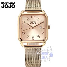 [時間達人]NATURALLY JOJO-復古方形 數字刻度 藍寶石水晶玻璃 米蘭編織不鏽鋼手錶 JO96930-13R 價格比較,價格查詢,歷史價格詳細信息