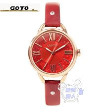 [時間達人] GOTO氣質女孩 鑲鑽 玫瑰金 羅馬風情咖啡皮帶錶時尚 超薄 水晶玻璃 GL0058L-4K-241 歷史價格詳細信息