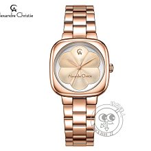 [時間達人]alexandrechristie 亞力克麗 2984LHBRGBU 灰藍調 超優雅方型立體花朵造型腕錶 女錶 石英鋼帶 AC手錶 歷史價格詳細信息