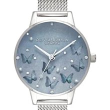 Olivia Burton Sparkle Bee 浪漫蜜蜂珍珠粉真皮手錶 粉 30mm(OB16GB09) 歷史價格詳細信息
