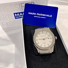 (2色可選)(Little bee小蜜蜂精品)MARK FAIRWHALE 馬克．華菲 石英橡膠錶 基本款 價格比較,價格查詢,歷史價格詳細信息