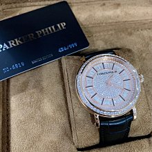 全球限量(2色可選)(Little bee小蜜蜂精品) PARKER PHILIP 派克菲利浦 PP6883 機械皮錶 歷史價格詳細信息