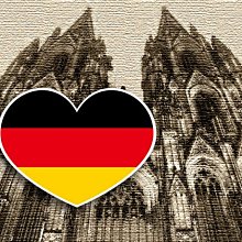 【國旗貼紙專賣店】德國旗飄揚行李箱貼紙／抗UV防水／Germany／各國均可客製 歷史價格詳細信息