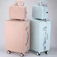 復古行李箱女拉桿箱男密碼箱旅行箱包學生韓版皮箱20寸22寸24寸26~特價促銷 歷史價格詳細信息