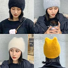 下殺- 針織可愛青蛙毛JD線帽女賣萌韓版潮新品ins秋冬天保暖耳罩護耳編新織帽子【滿599出貨、免運】 歷史價格詳細信息
