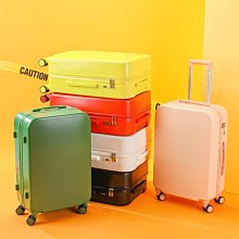 現貨 ins網紅女行李箱26寸剎車萬向輪出口外貿拉桿箱拉鏈皮箱男40 歷史價格詳細信息