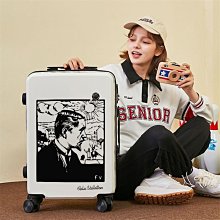 下殺 行李箱女學生韓版小清新卡通可愛拉桿箱涂鴉旅行箱男網紅密碼箱子- 歷史價格詳細信息