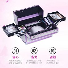 紋繡美睫美甲工具化妝箱大容量家用手提便攜專業跟妝師化妝收納盒 歷史價格詳細信息