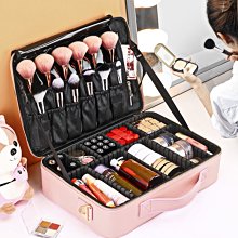 專業便攜化妝包美容美甲工具箱大容量旅行收納包簡約手提化妝箱 歷史價格詳細信息