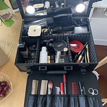 化妝箱專業跟妝師美甲跟妝師專用美容紋繡美甲工具箱子外出收納箱 歷史價格詳細信息