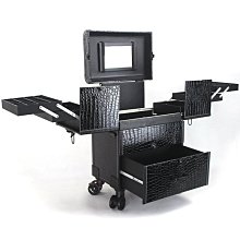 多功能化妝箱手提專業跟妝師便捷收納盒大容量防水家用化妝 女 歷史價格詳細信息