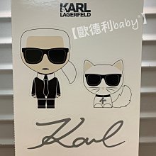 KARL LAGERFELD 膠貼老佛爺圖案防刮斜背包(黑)mini 歷史價格詳細信息