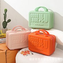 卡通手提箱小型輕便行李箱16寸動漫PC拉鏈化妝包化妝品收納皮箱子 歷史價格詳細信息