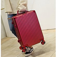 結婚箱密碼箱20寸行李箱24寸皮箱28寸子母箱女鋁框旅行~特價家用雜貨 歷史價格詳細信息