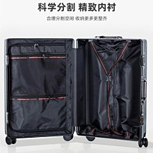 行李箱鋁框大容量旅行箱靜音萬向輪女男結實耐用密碼皮箱子拉桿箱【心願便利店】 歷史價格詳細信息
