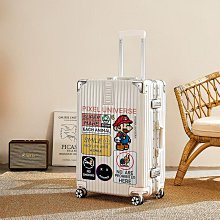 旅行箱行李箱鋁框20拉桿箱萬向輪24女男學生26登機密碼皮箱子26寸-心願便利店 歷史價格詳細信息