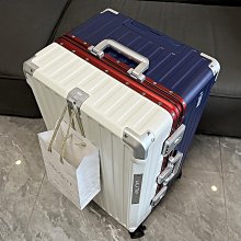 行李箱鋁框行李箱女30寸剎車減震學生旅行箱pp材質注塑拉桿箱戶外靜音輪旅行箱 歷史價格詳細信息