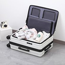 側開蓋行李箱可擴展大容量多功能拉桿箱旅行男女密碼箱拉鏈萬向輪-佳藝居 歷史價格詳細信息
