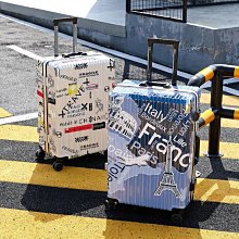行李箱男拉桿箱20寸女學生旅行登機密碼箱24寸大容量皮箱子30寸新~特價 歷史價格詳細信息