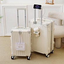 行李箱女男生拉桿旅行密碼皮箱子20寸小型結實耐用加厚24拉鏈款~特價促銷 歷史價格詳細信息