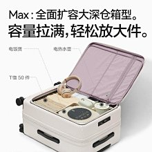 現貨 不萊玫側開蓋行李箱大容量多功能商務拉桿箱男女出差旅行登機箱 歷史價格詳細信息