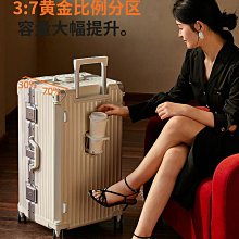 現貨：行李箱女2024寸新款拉桿箱鋁框耐用萬向輪旅行皮箱子男生 歷史價格詳細信息