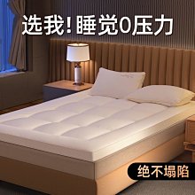 特賣-加厚床墊軟墊家用墊被褥子墊榻榻米雙人1.8m床墊子宿舍默認最小規格價錢  其它規格請諮詢客服 歷史價格詳細信息