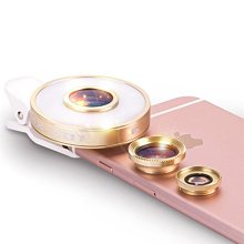 6合1 微距/廣角/魚眼 通用型補光燈夾式特效鏡頭 歷史價格詳細信息