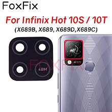 Infinix Note 7 Lite Hot 9 Pro X656 X655F 後置攝像頭玻璃鏡頭更換帶不干膠貼紙 歷史價格詳細信息